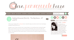 Desktop Screenshot of lovepomegranatehouse.com